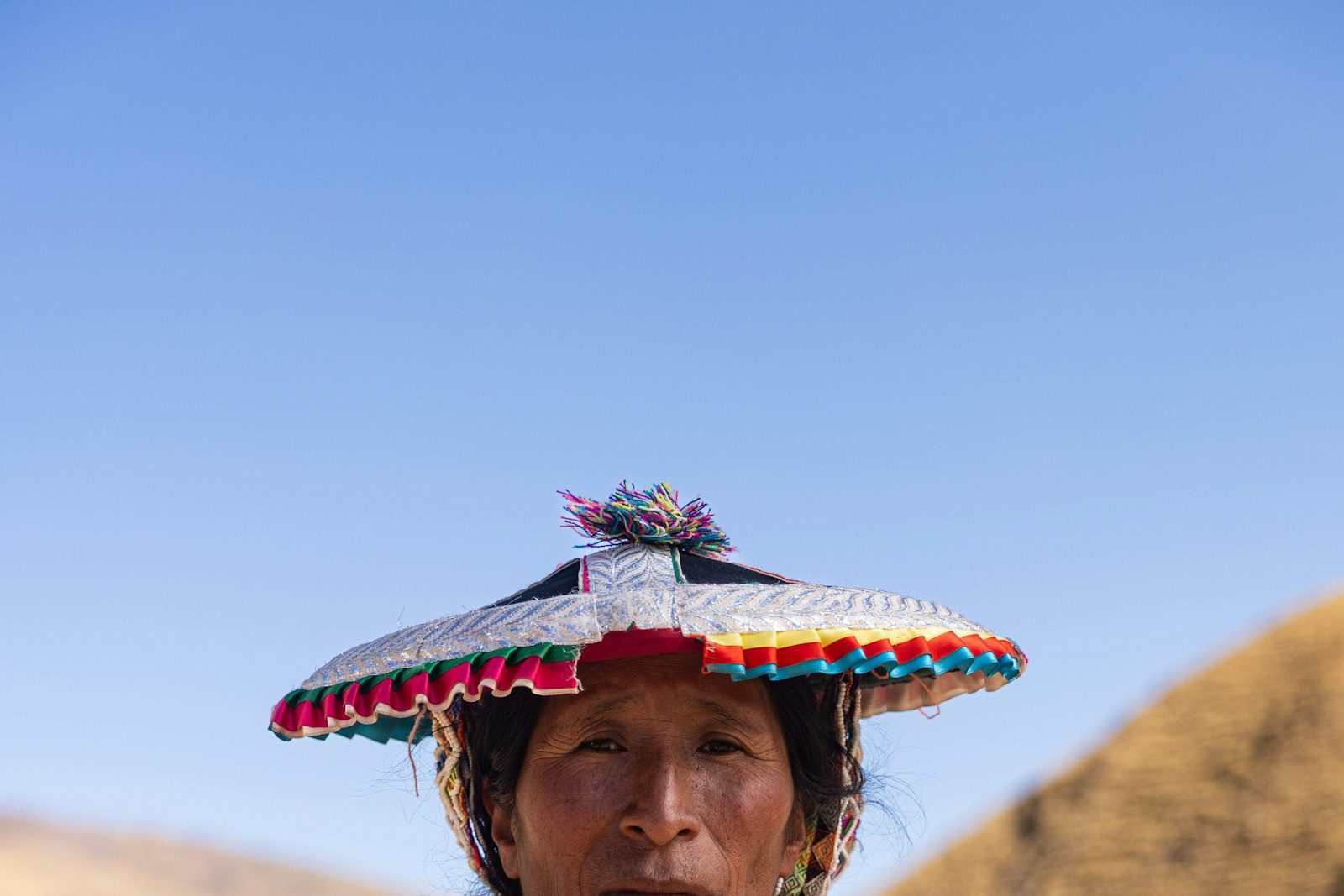 A woman of the altiplano in traditional dress